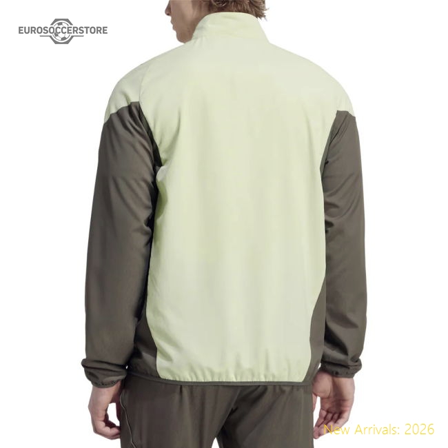 Premium 2025-2026 Real Madrid Presentation Jacket (Utility Grey)