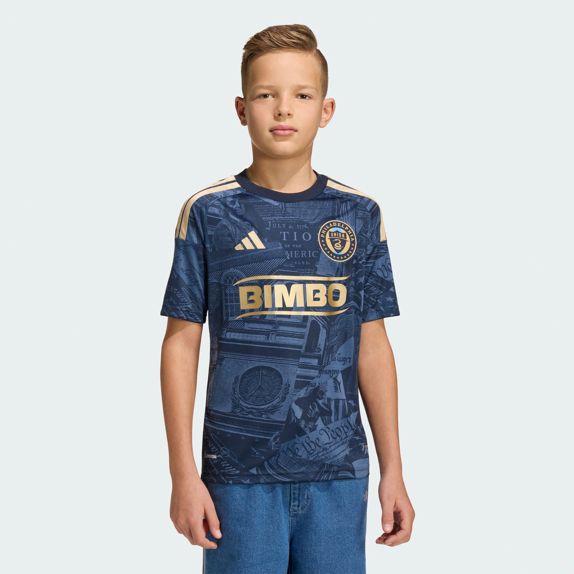 [JED] Philadelphia Union Youth 2026 1776 Kit Replica Jersey - Navy