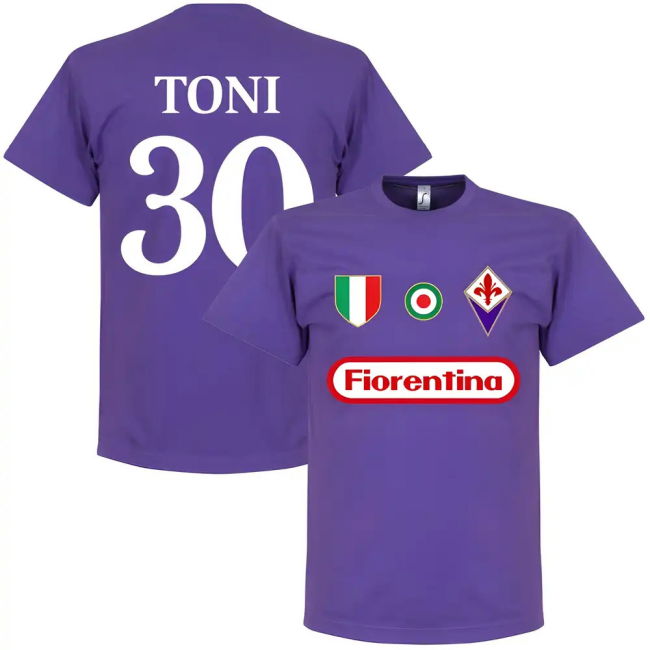 Purple Football T-shirt F. Toni #30 Modern Official Merchandise (v8)