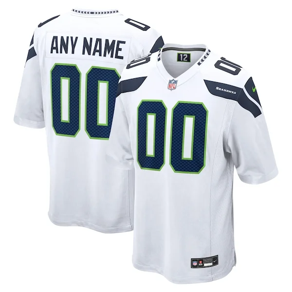 Seattle Seahawks Game NFL Jersey - White | Pro-Level Football Apparel
