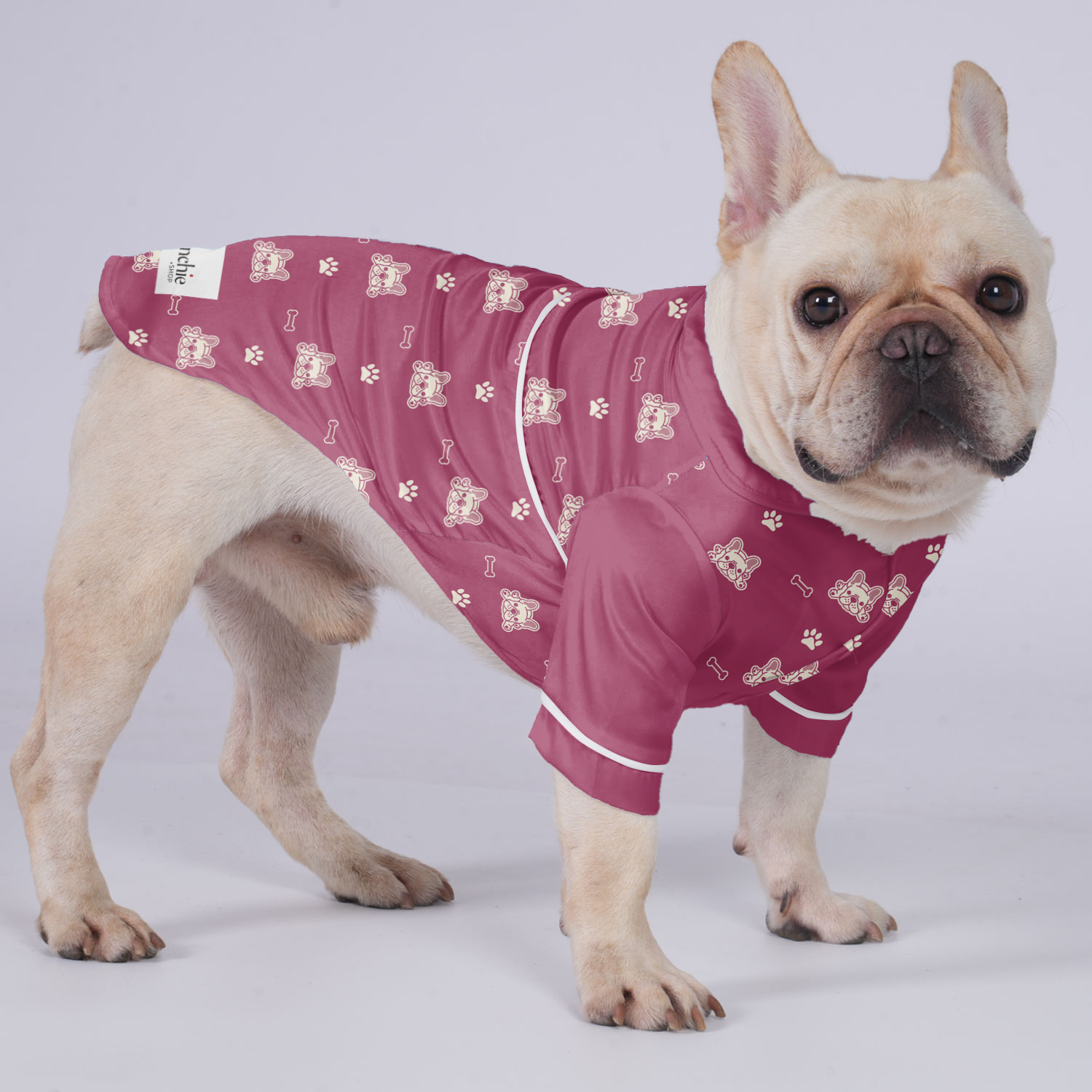Frenchie-Fan Monty - Pajamas For French Bulldog for Pet Enthusiasts