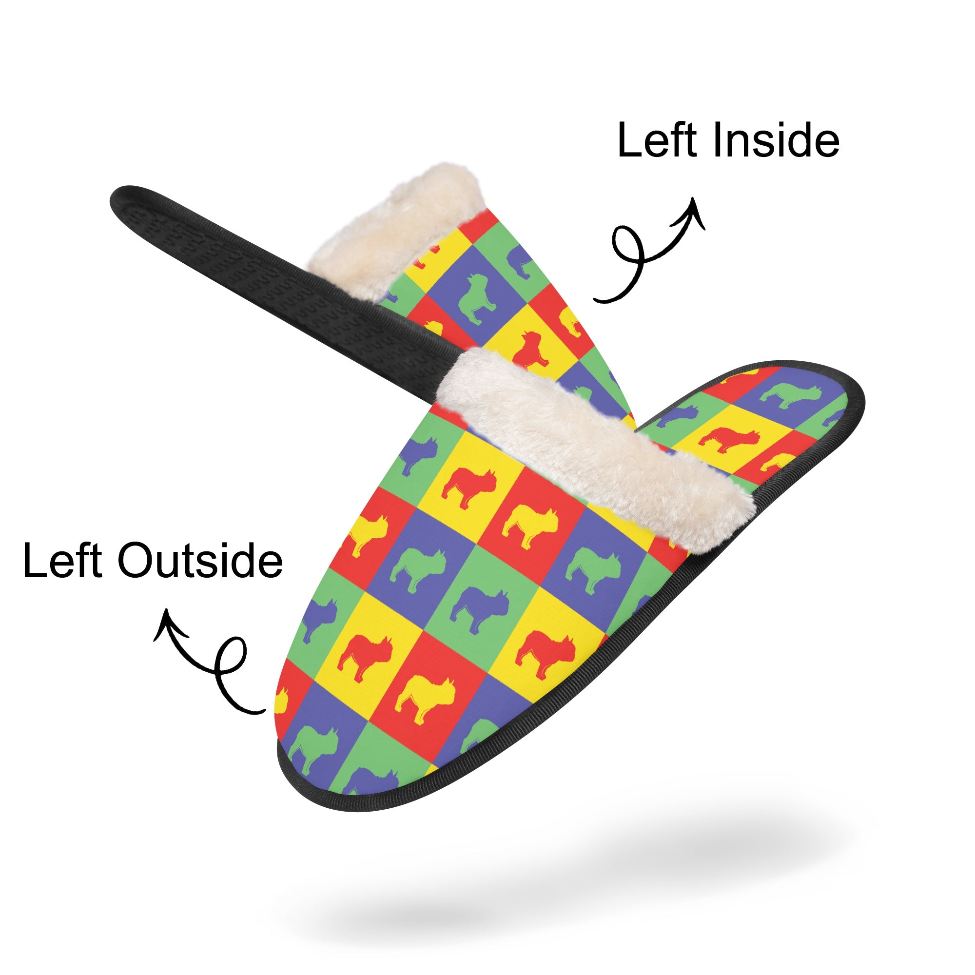 Durable Premium Piglet - Cozy Winter Slippers for French Bulldog Lovers