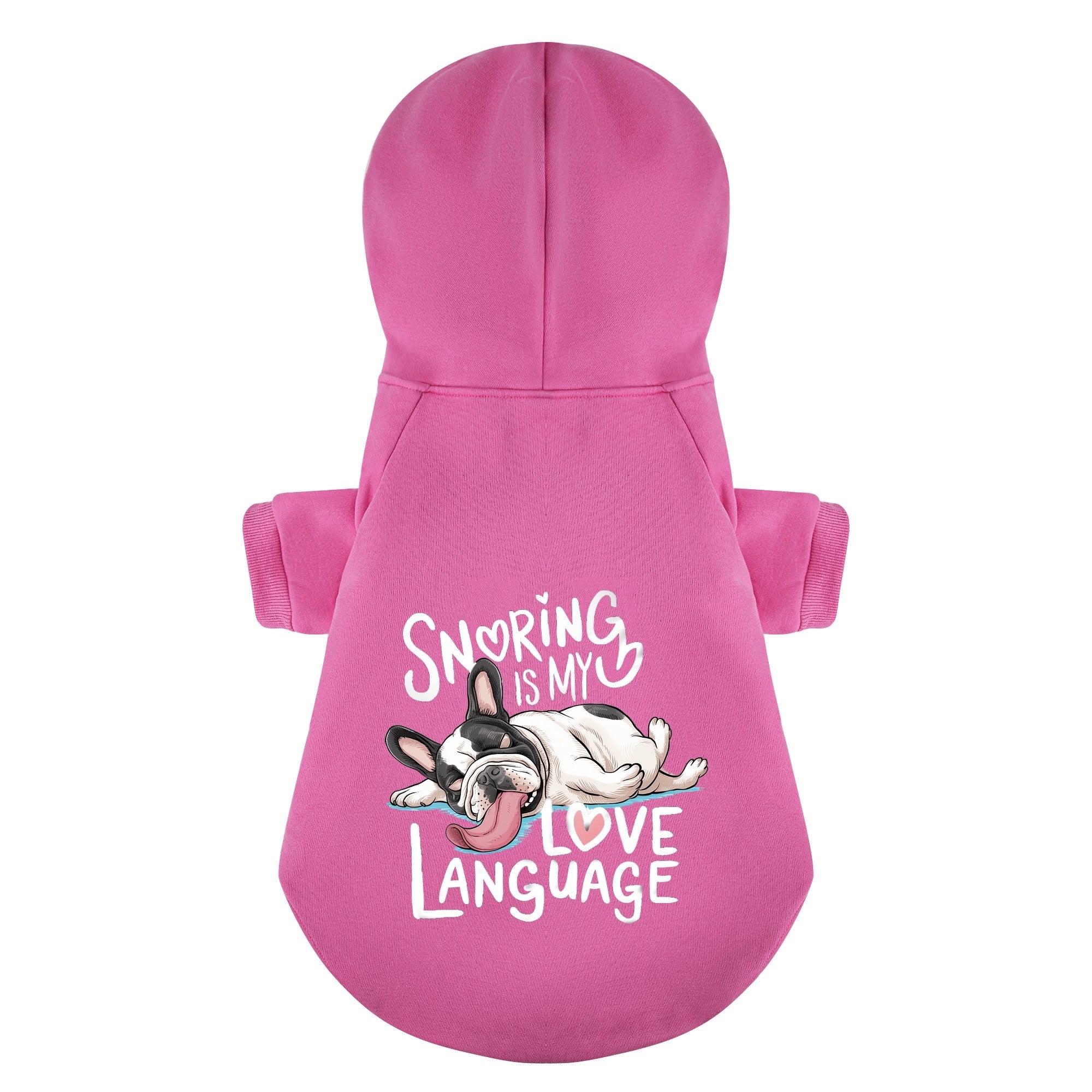 Premium My Language - Personalized French Bulldog Hoodies With Funny ...