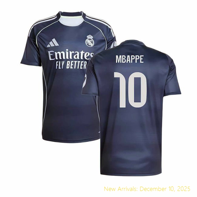 Real Madrid Away - Authentic Fan Edition - Comfortable Fit