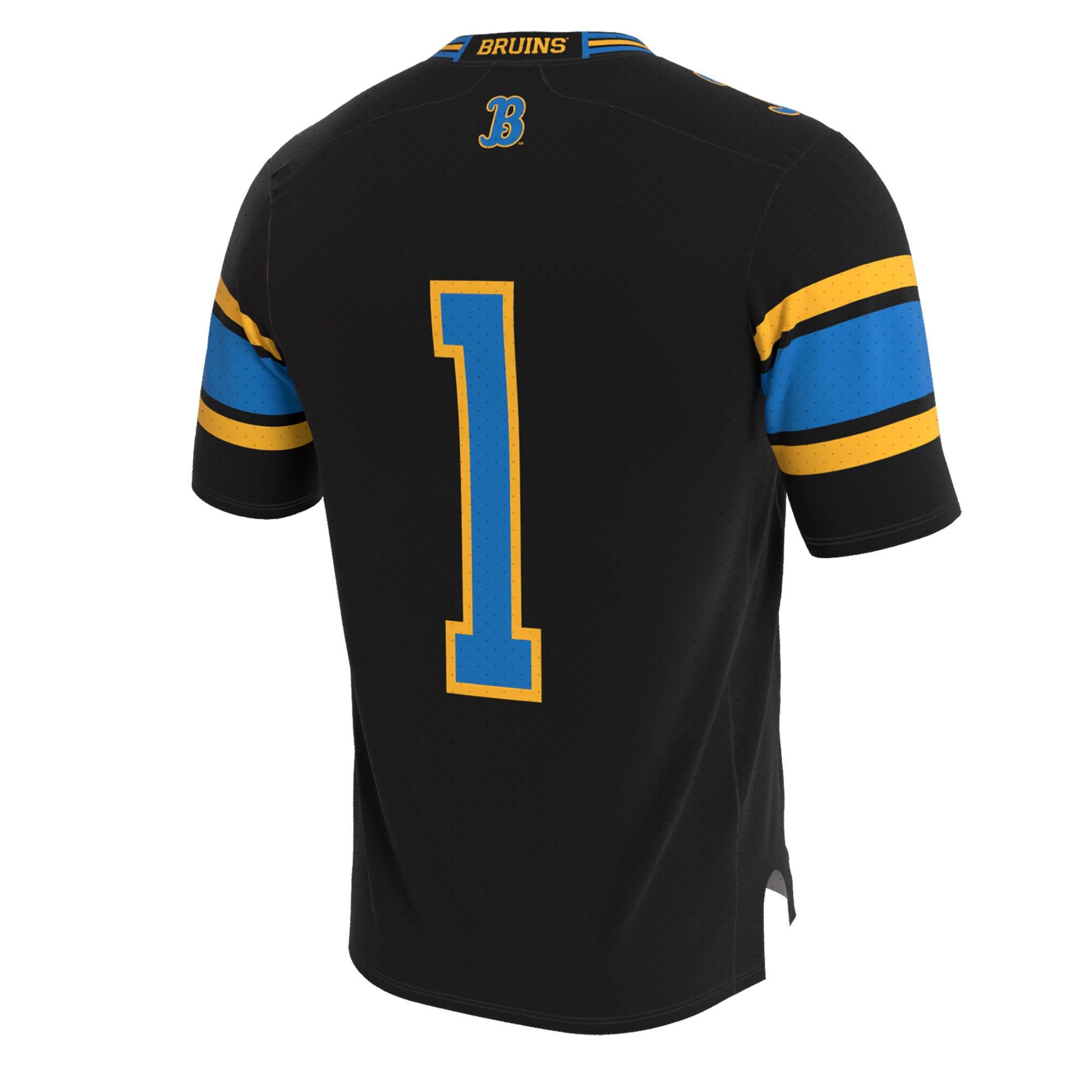 UCLA Bruins GameDay Greats Unisex Lightweight Collegiate Football Blackout Fashion Jersey
