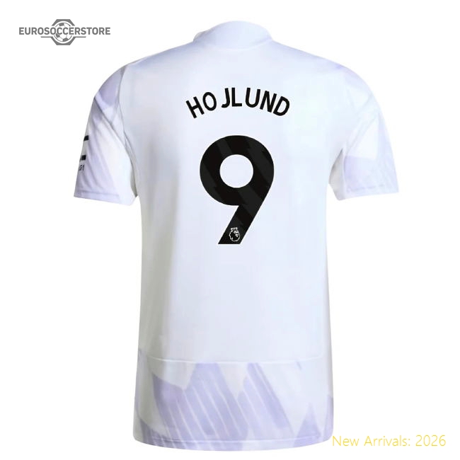 2025-2026 Man Utd Authentic Away Shirt (hojlund 9) - Match Day Jersey
