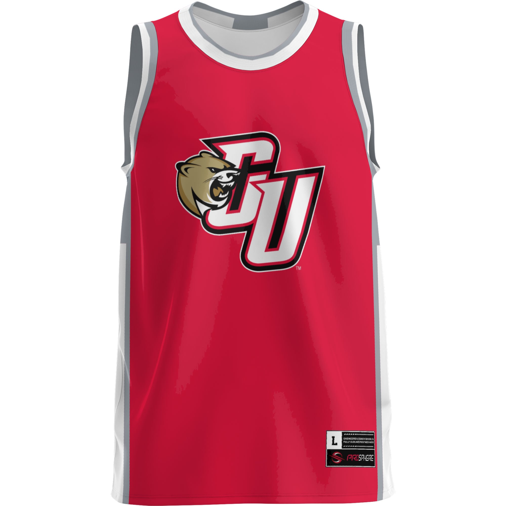 [DDG] Caldwell Cougars GameDay Greats Lightweight Basketball Jersey - Red