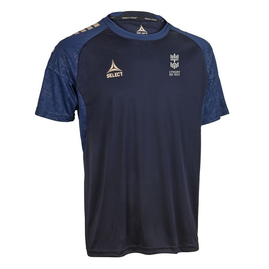 [EFKS] Lyngby BK Navy/Beige Training Elite Jersey T
