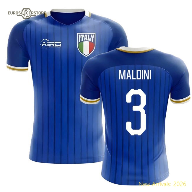 2025-2026 Football Team Kids Premium Maldini Jersey Technology