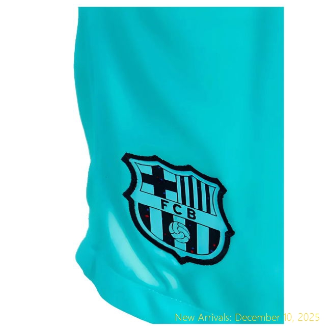 2023-2024 Barcelona Barca Professional Third Shorts (Aqua) -