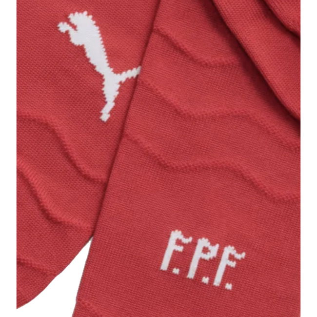 2026-2027 Portugal Home Socks (Red) Euro Netherlands Performance