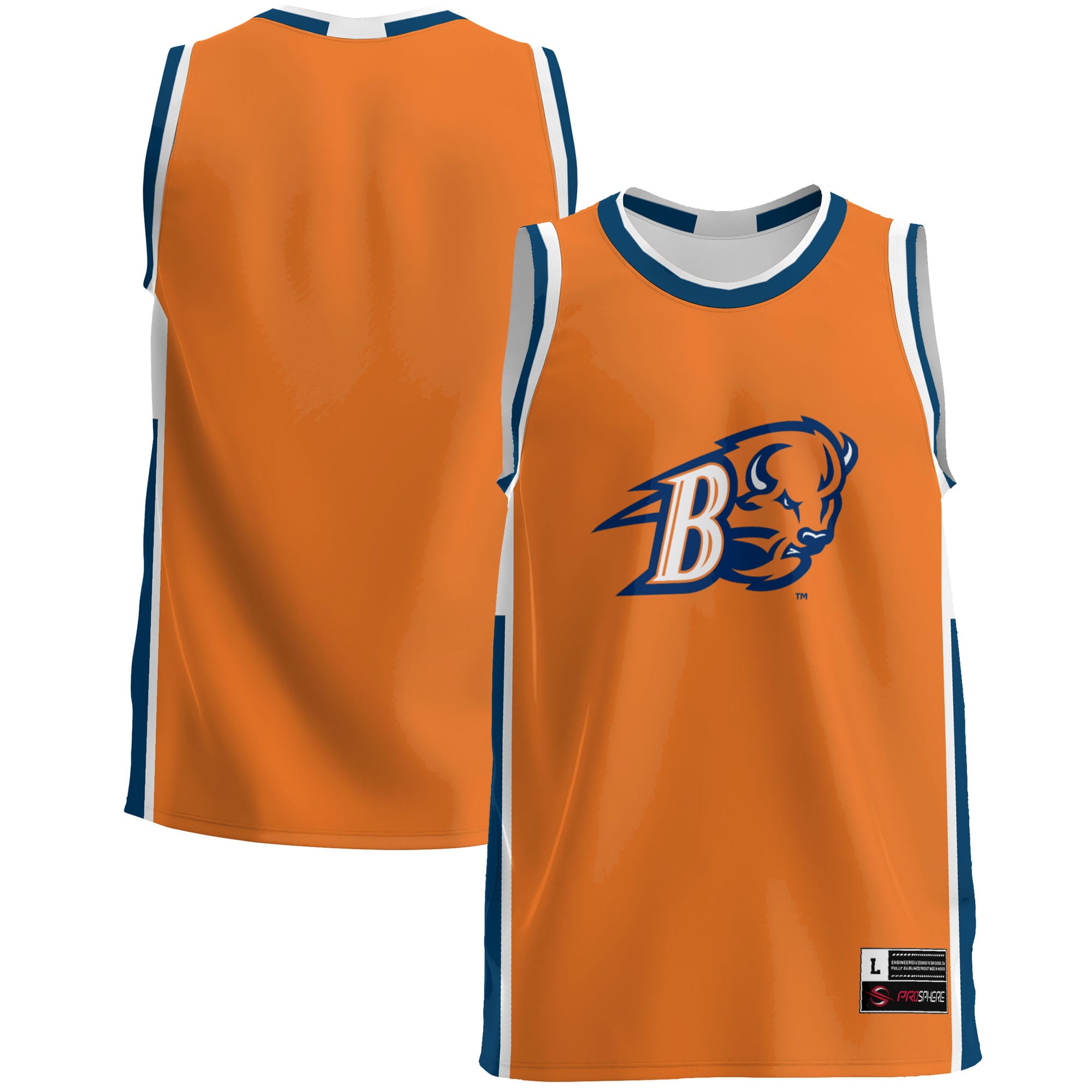 [NJP] Youth Bucknell Bison GameDay Greats Lightweight Basketball Jersey - Blue