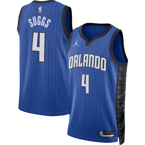 Jalen Suggs ORL Swingman Jersey - retro superior - Blue basketball