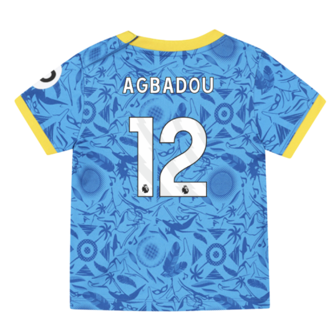 2025-2026 Wolves Third Baby Kit (Agbadou 12)