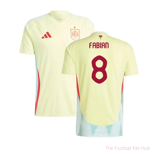 2024-2025 Spain Away Shirt (Fabian 8)