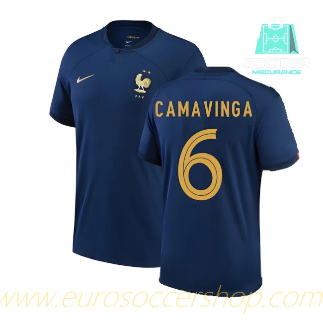 2022-2023 France Premium Home Football Shirt (CAMAVINGA 6)