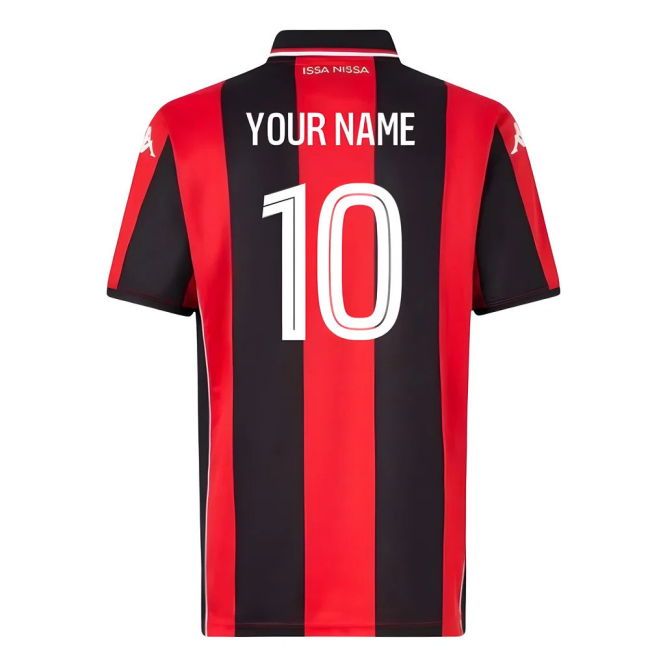 2025-2026 Home Shirt by OGC Nice (Unisex