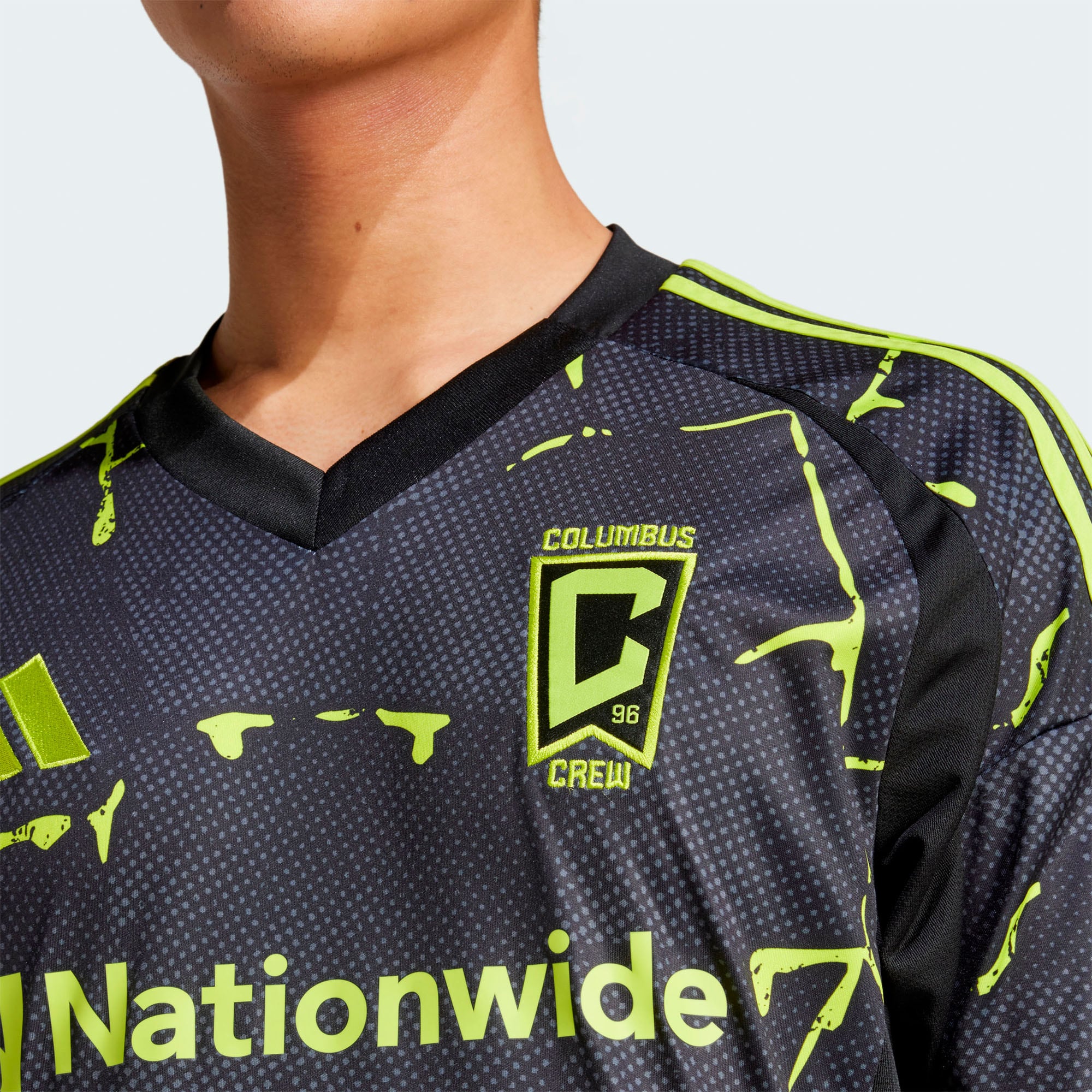 [SJH] Columbus Crew 2025 The Goosebumps Kit Replica Jersey - Black