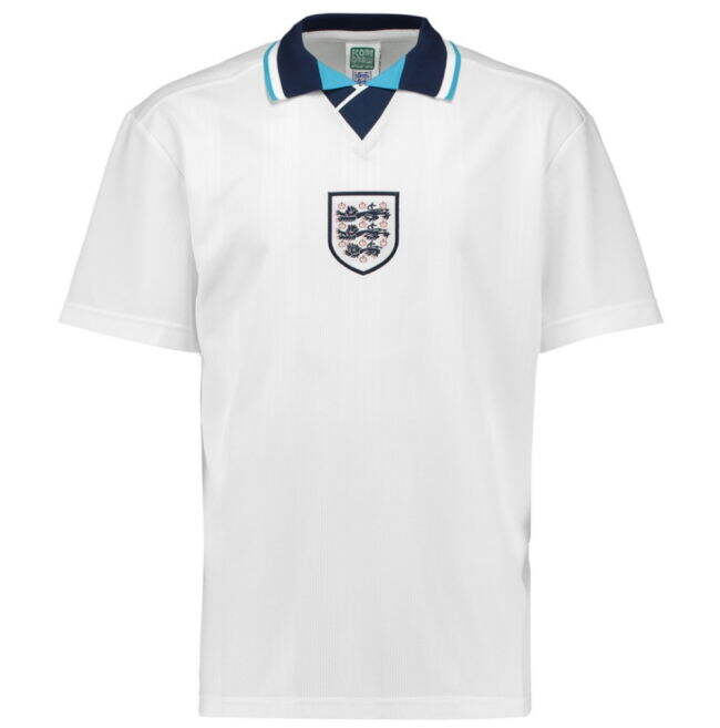 And Value For Money Score Draw England Euro 1996 Home Shirt (Gascoigne 8) Unique