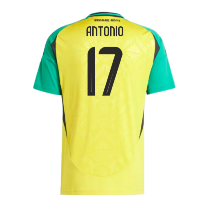 Jamaica Antonio 20242025 Home Premium Shirt Retro Lightweight