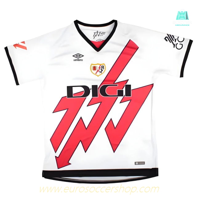 2024-2025 Rayo Vallecano Home Shirt