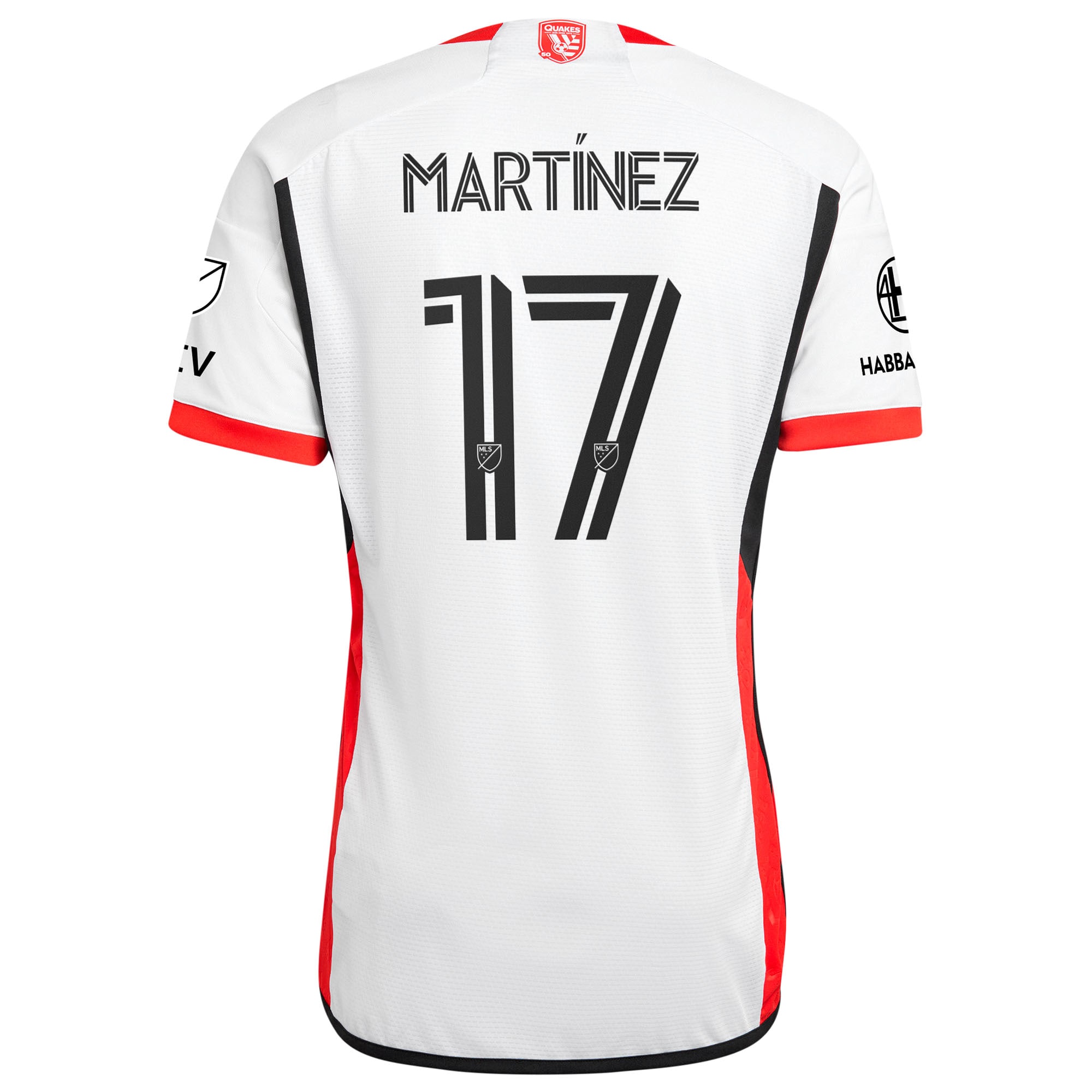 [SJH] Josef Martinez San Jose Earthquakes 2025 The 50 Kit Authentic Player Jersey - White