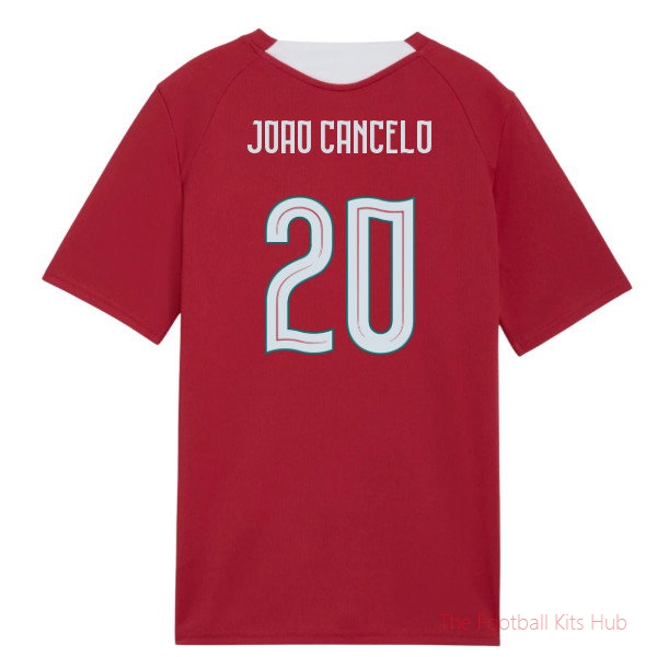 [LK] 2026/27 Portugal Training Jersey (Red) - Kids (Joao Cancelo 20)