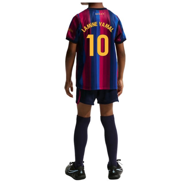 [LLS] 2026-2027 Barcelona Home Little Kids Mini Kit (Lamine Yamal 10)