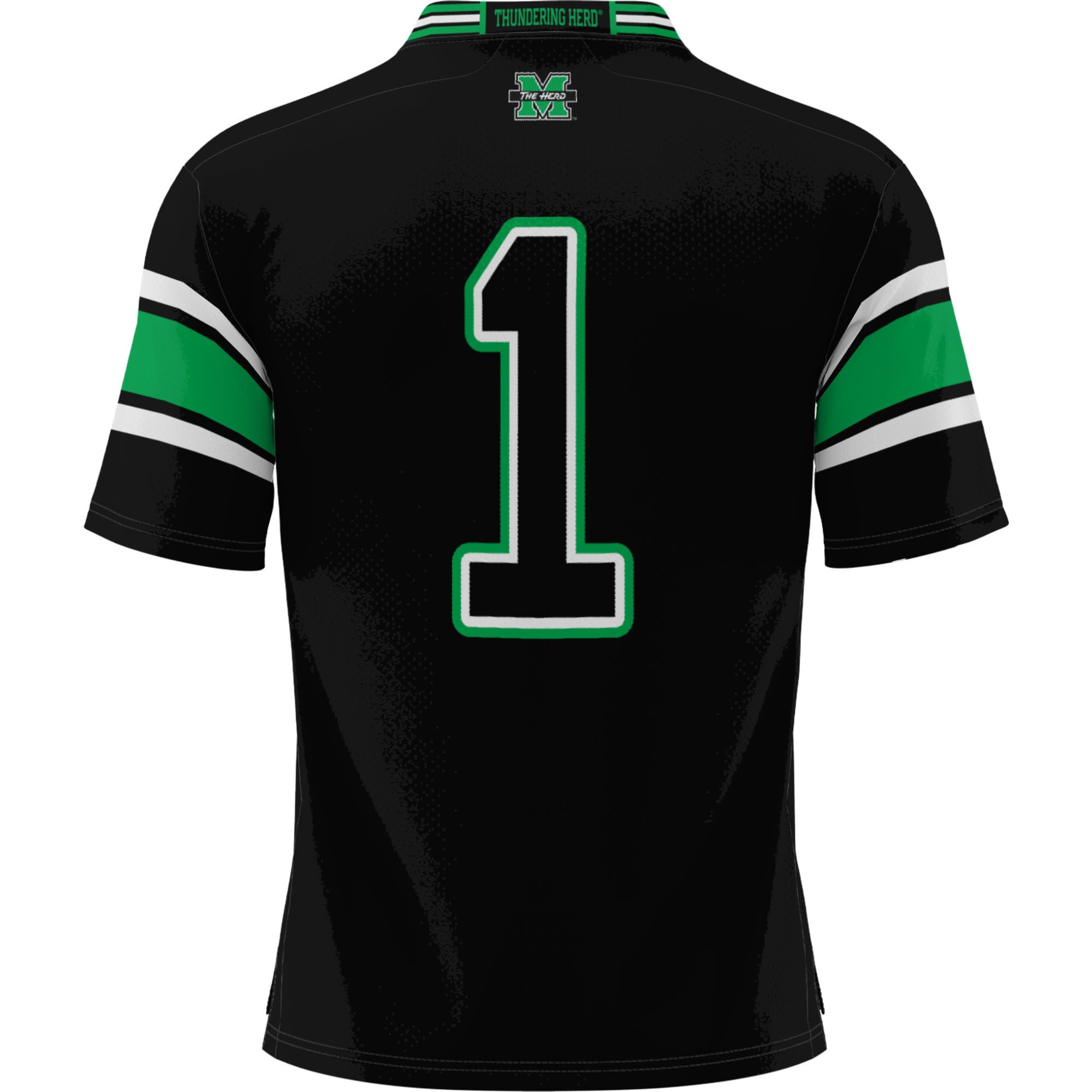 #1 Marshall Thundering Herd GameDay Greats 2026/2027 Football Jersey - Black