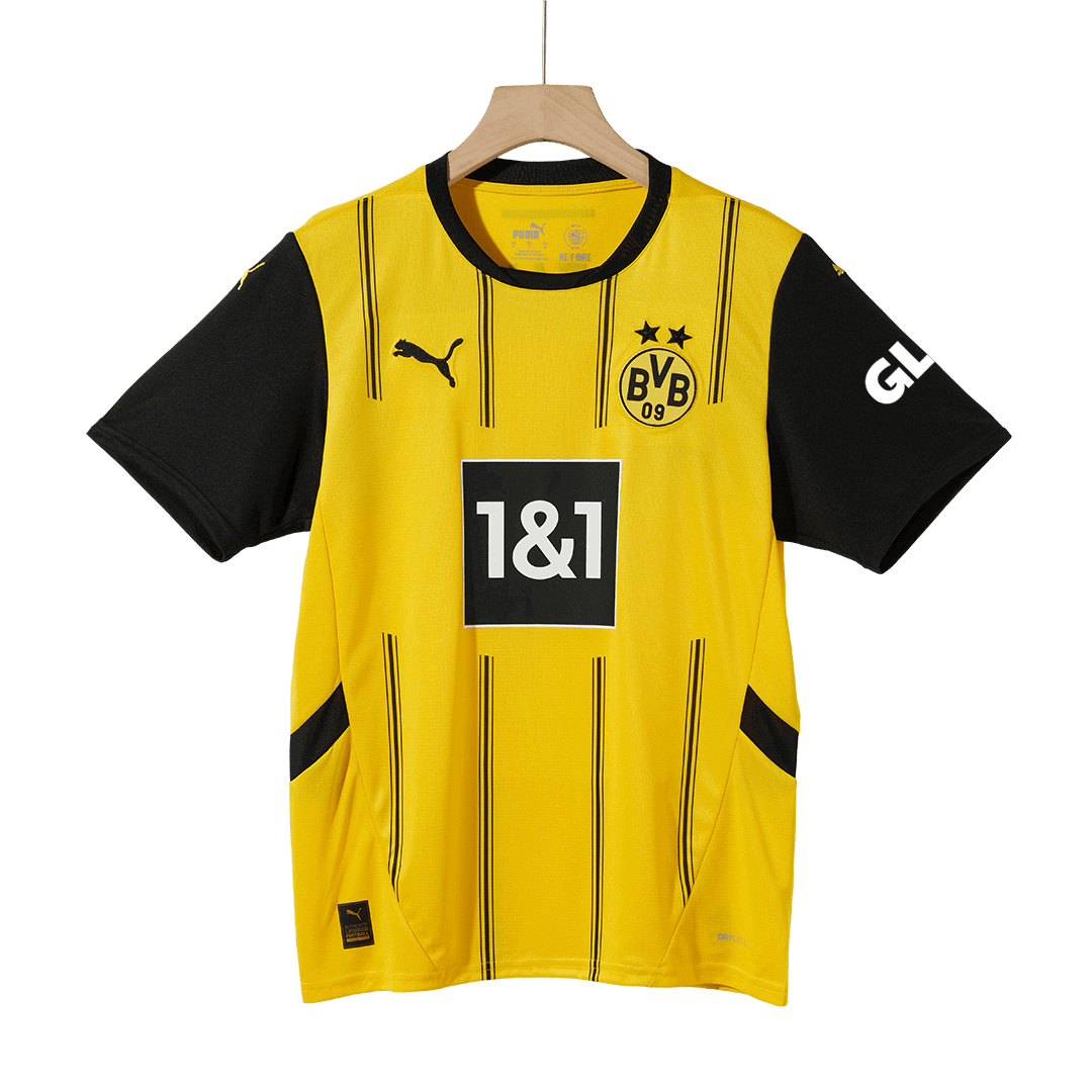Borussia Dortmund Home Soccer Jersey Kit(Jersey+Shorts) 2024/25Authent