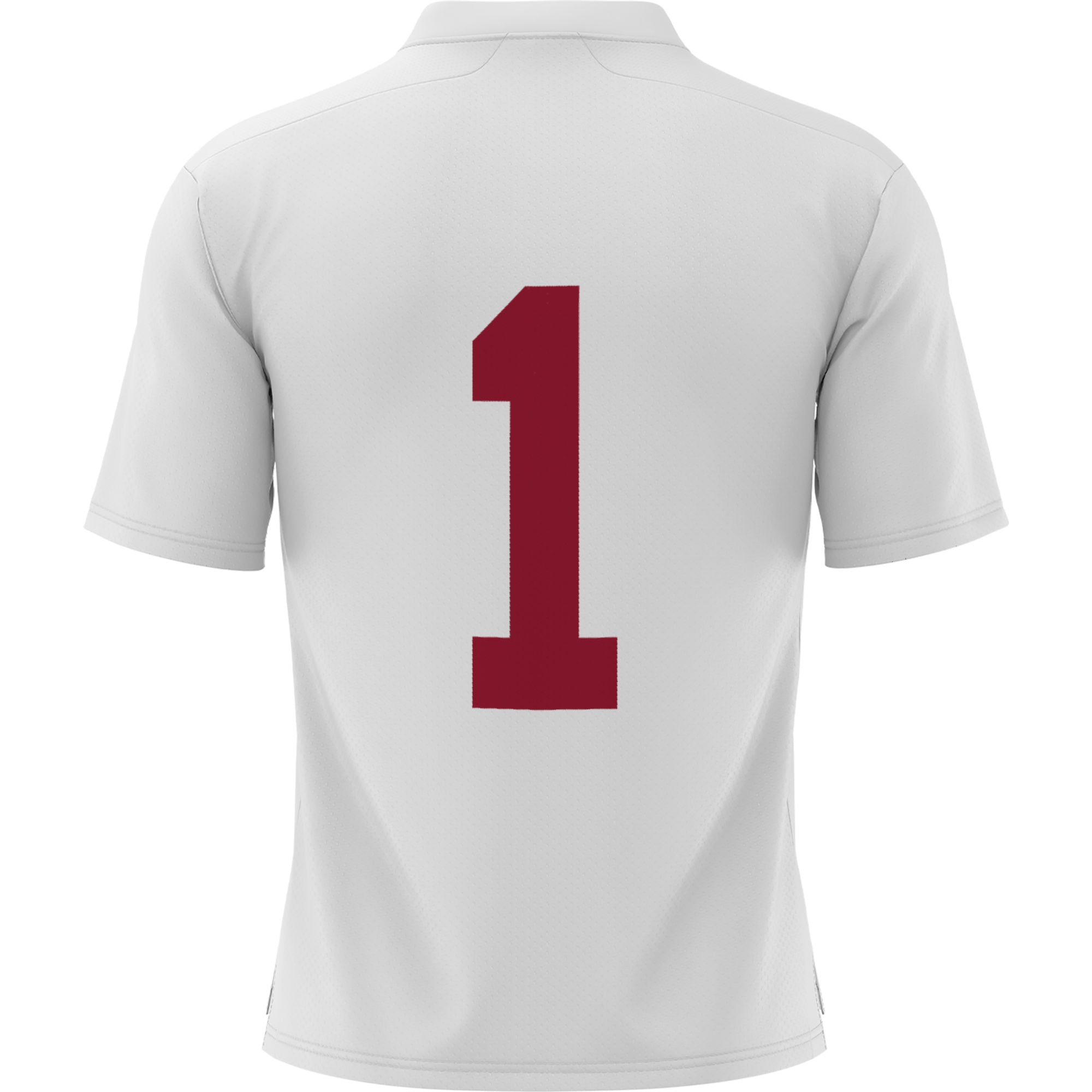 Youth #1 White Alabama Crimson Tide Football Jersey