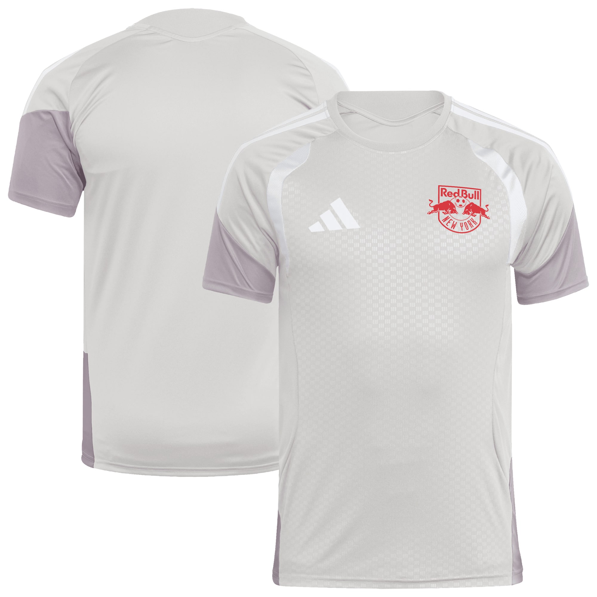 [JED] New York Red Bulls 2026 Competition Training Jersey - Silver