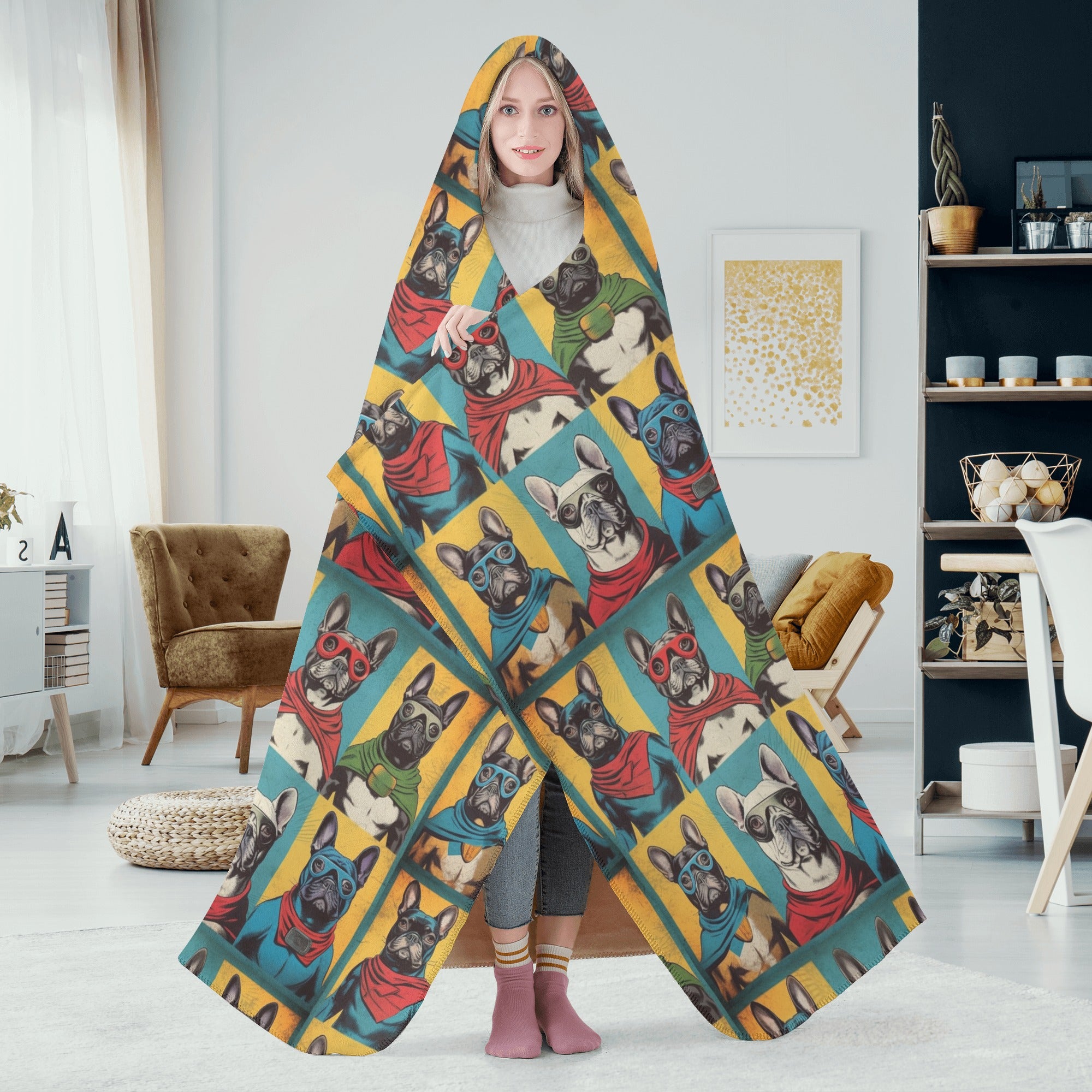 The Mask - Casual Hooded Blanket Outdoor Style | Stylish Look