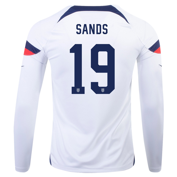 USA 2022-2023 Home Football Shirt –  Edition S