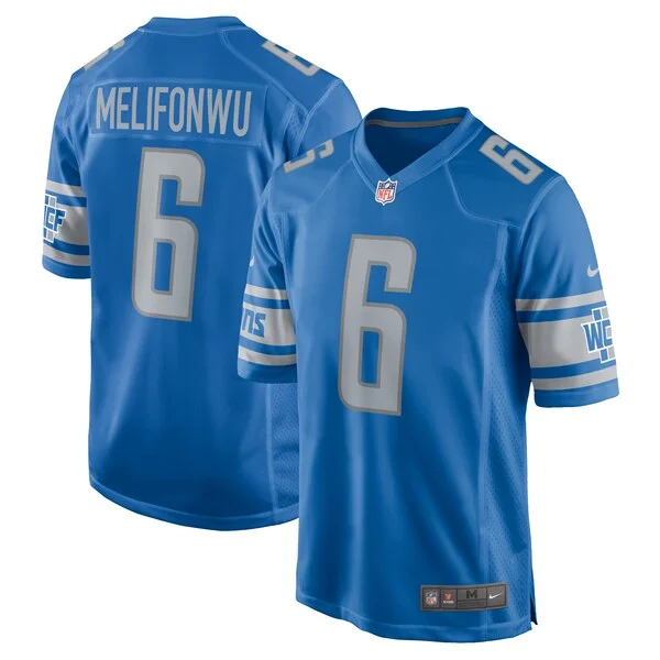 Performance None Game Jersey - Premium Blue NFL Fan Jersey | Game D...