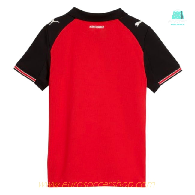 2025-2026 Stade Rennais Home Shirt (Kids)
