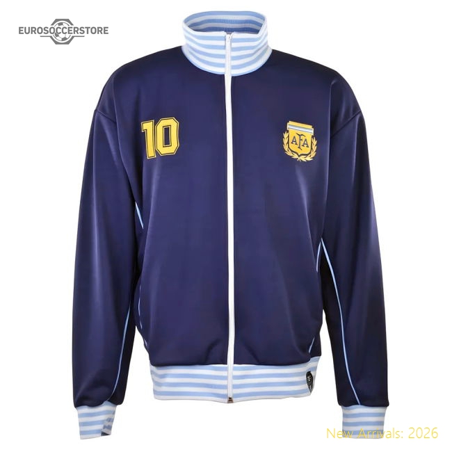 High-quality La Albiceleste Retro Track Top - Match Quality