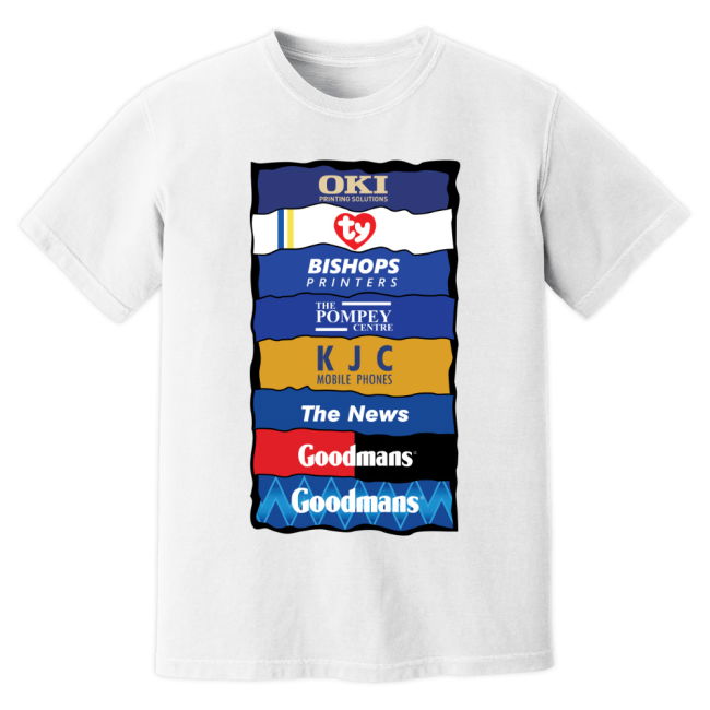 Portsmouth Sponsor History T-Shirt - White (Unisex