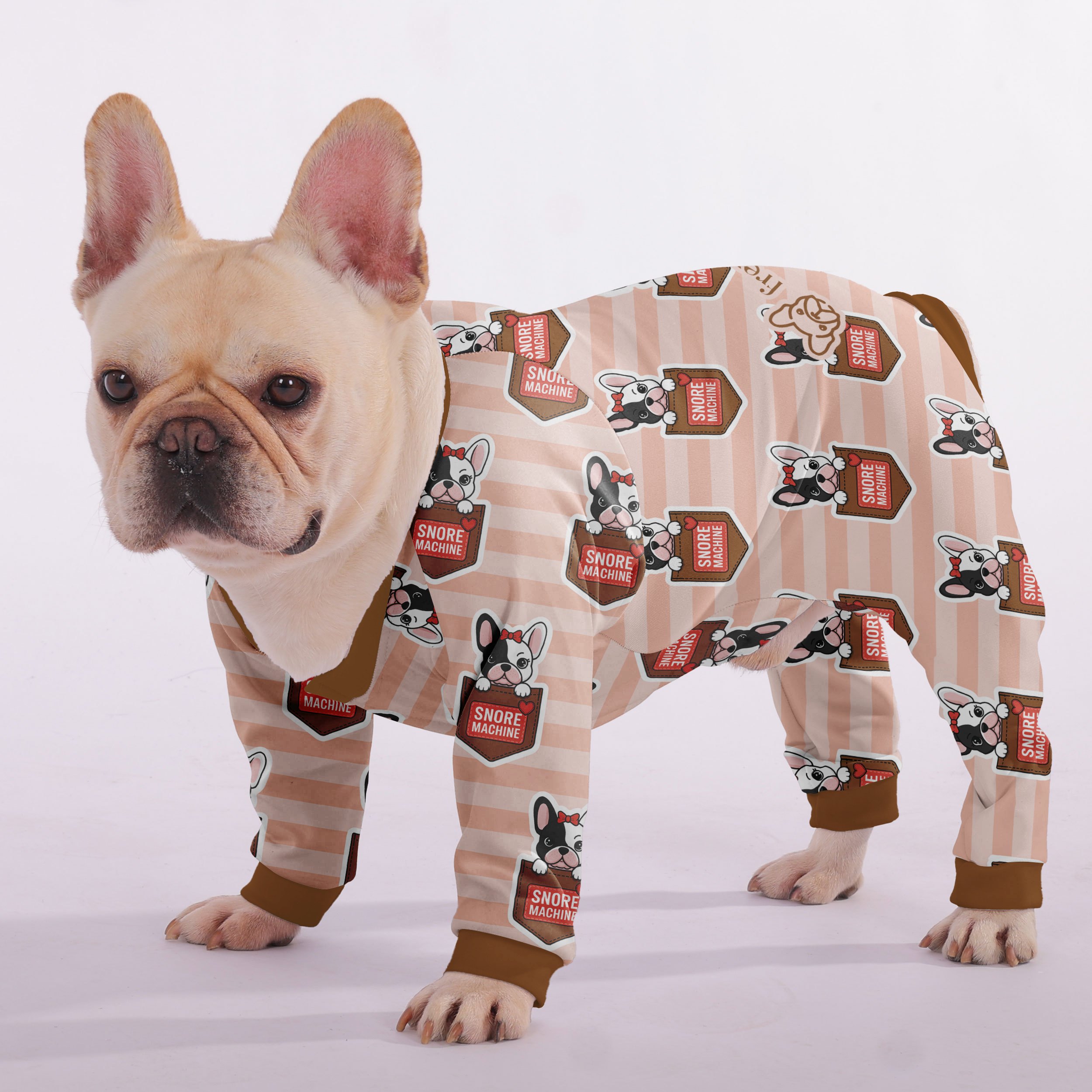 High-Quality Snore Machine - Frenchie Pajamas – Ultra-soft, Cozy, & A...