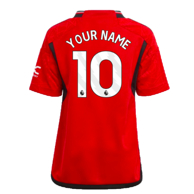 Authentic Licensed Man Utd 2023-2024 Man Utd Home Mini Kit (Your Name)