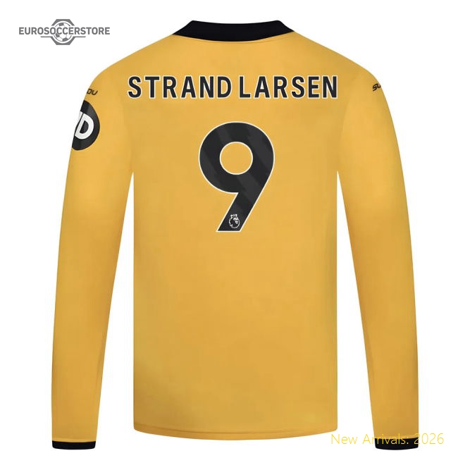 Wolverhampton Wanderers Children 2025 Home Jersey For Football Supporter Match Day Essential