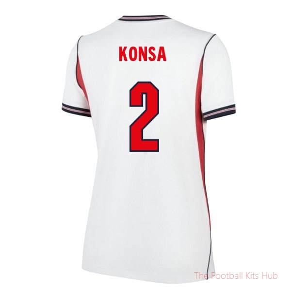 2026-2027 England Home Shirt (Womens) (Konsa 2)