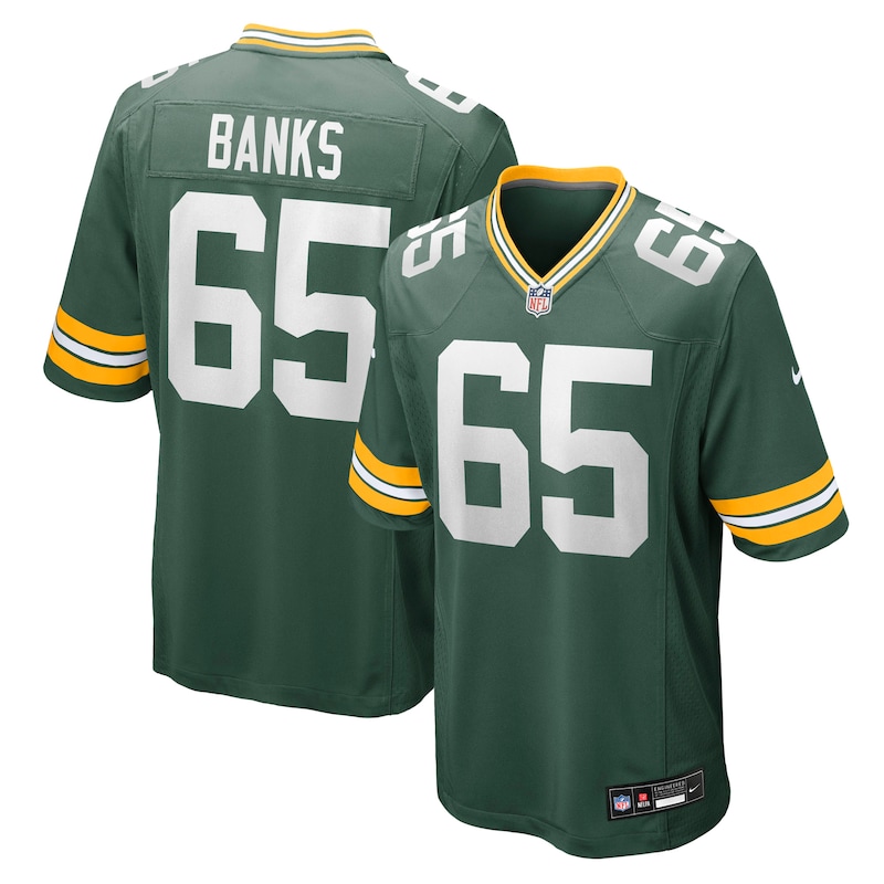 None Aaron Banks GB Packers Vintage Great Value Jersey for NFL Fans