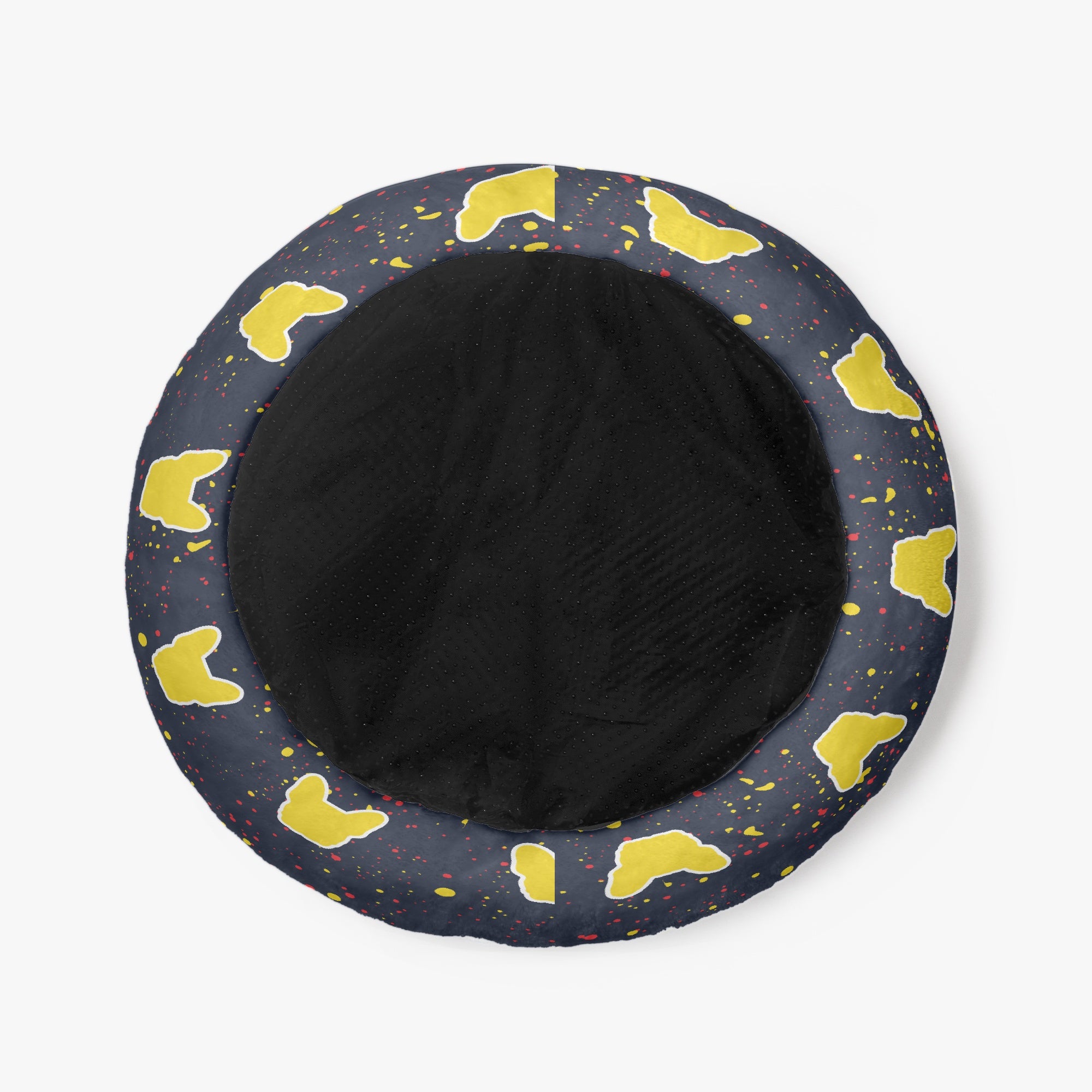 | Anti-anxiety French Bulldog Donut Bed Paw Protection | Safe For Paws