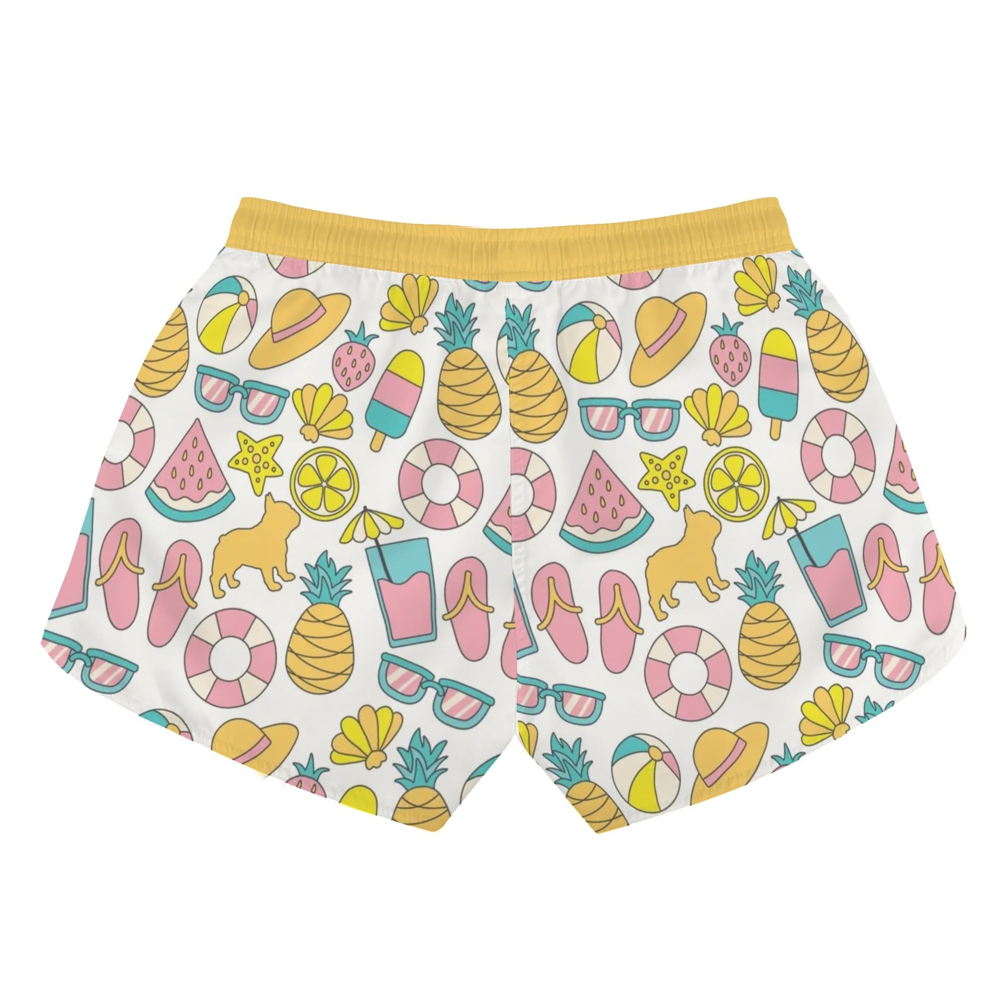 French Bulldog Lover Boris Womens Beach Shorts Stylish Daily Item