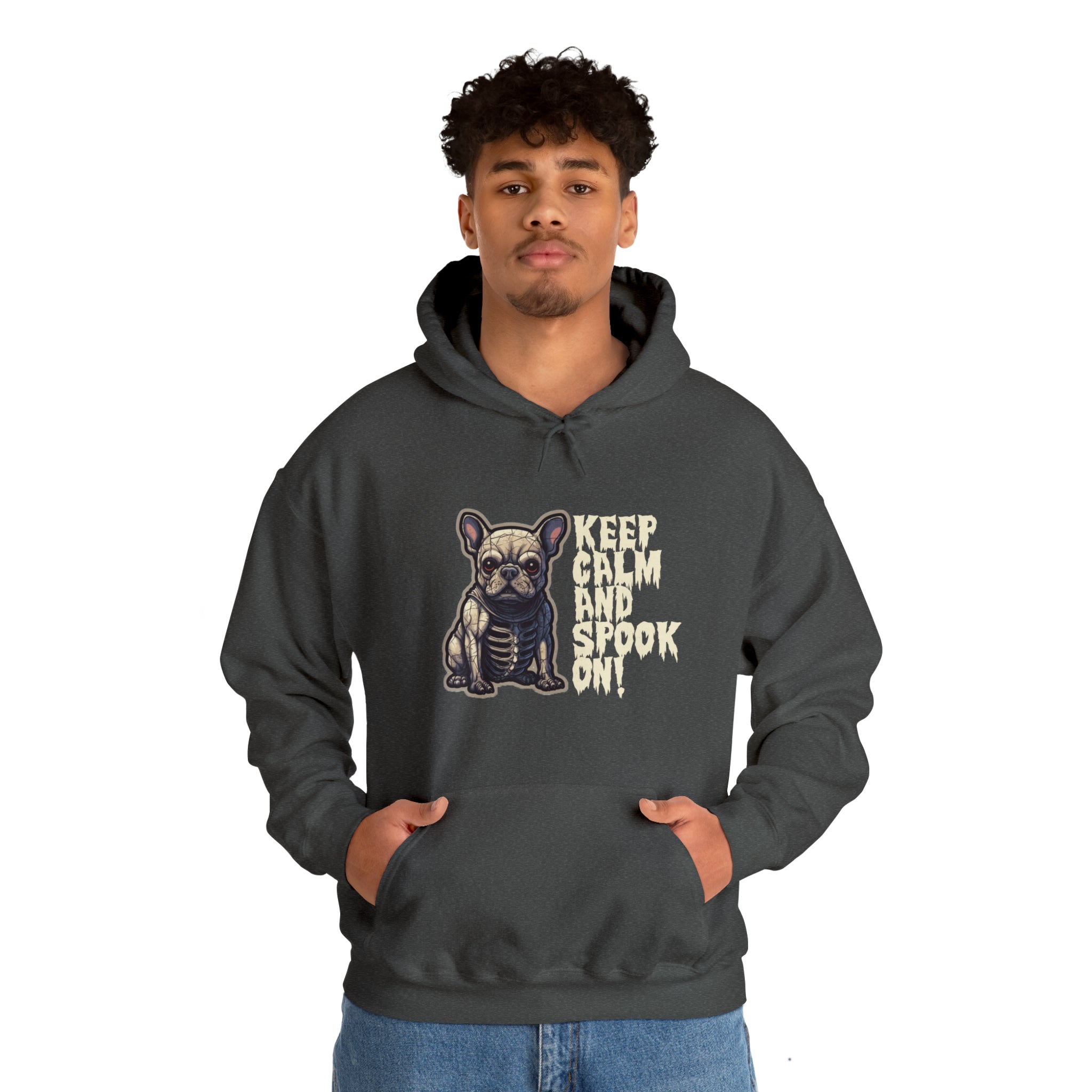 Everyday Keep Calm And Spook On Halloween Unisex Hoodie for Fashion