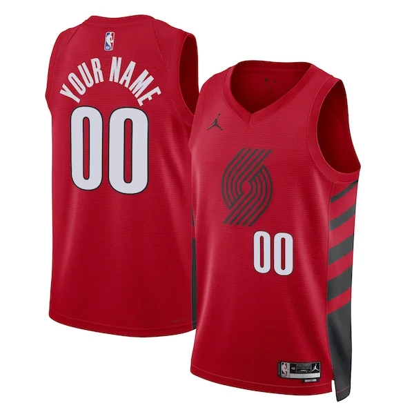 Portland Trail POR Swingman Jersey - trendy Basketball - Red
