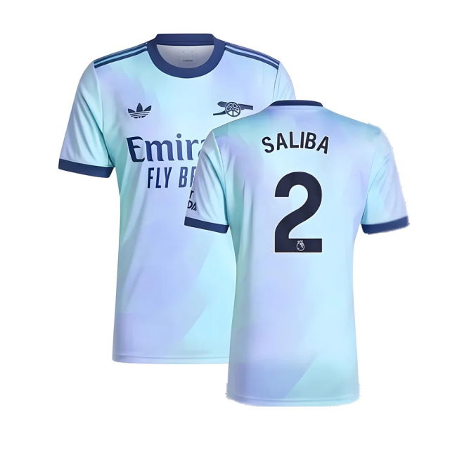 Premium Authentic Jersey 2024-2025 ARS Third Fashionable Saliba 2#524