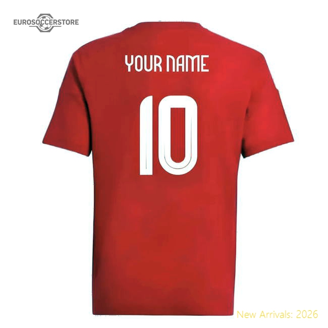 Official European Team 2024-2025 Home Short Sleeve Jersey