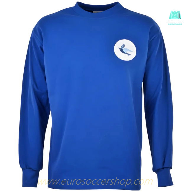 Cardiff City 1960s Kids Retro Football Shirt